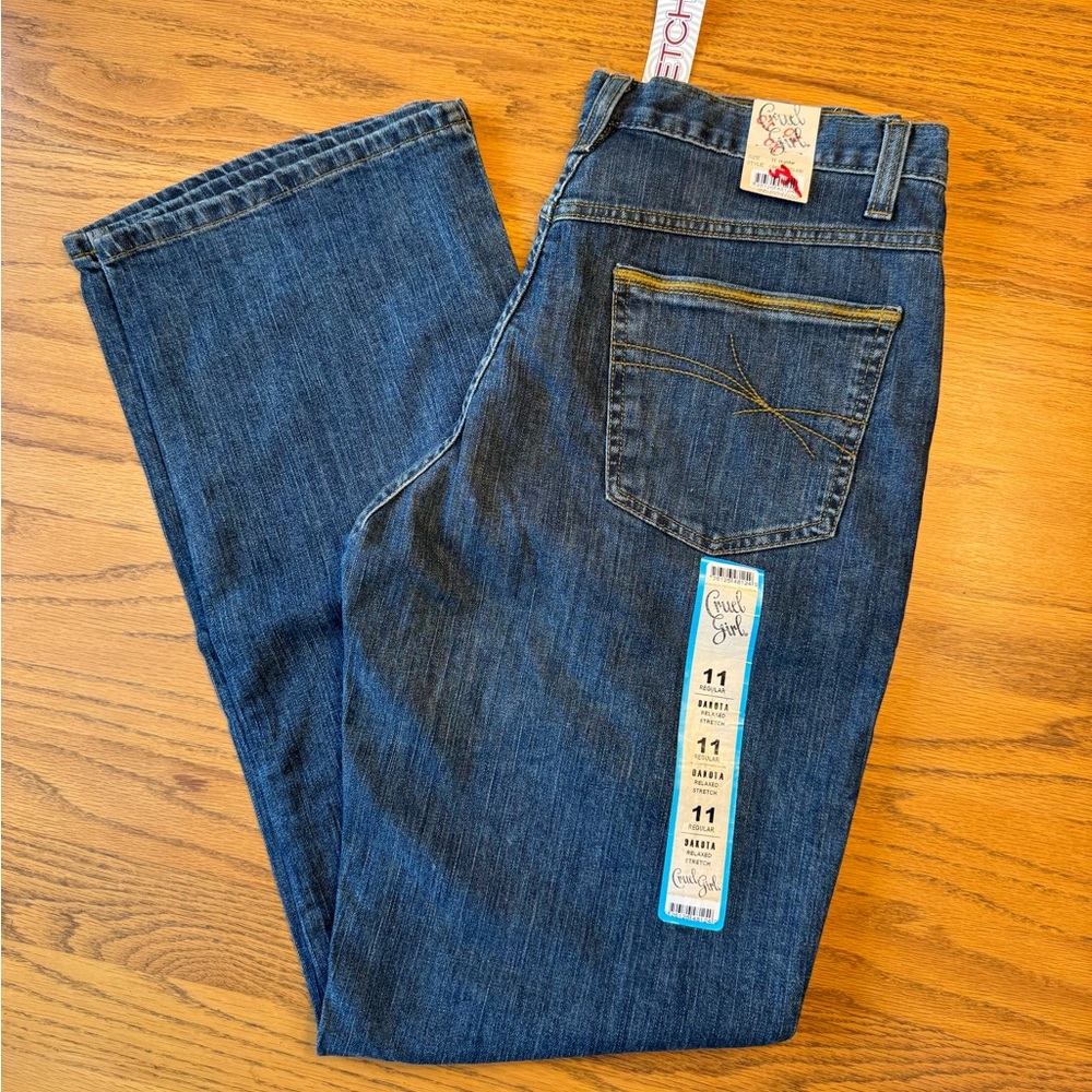 Cruel Girl Dakota Dark Blue Relaxed Jeans